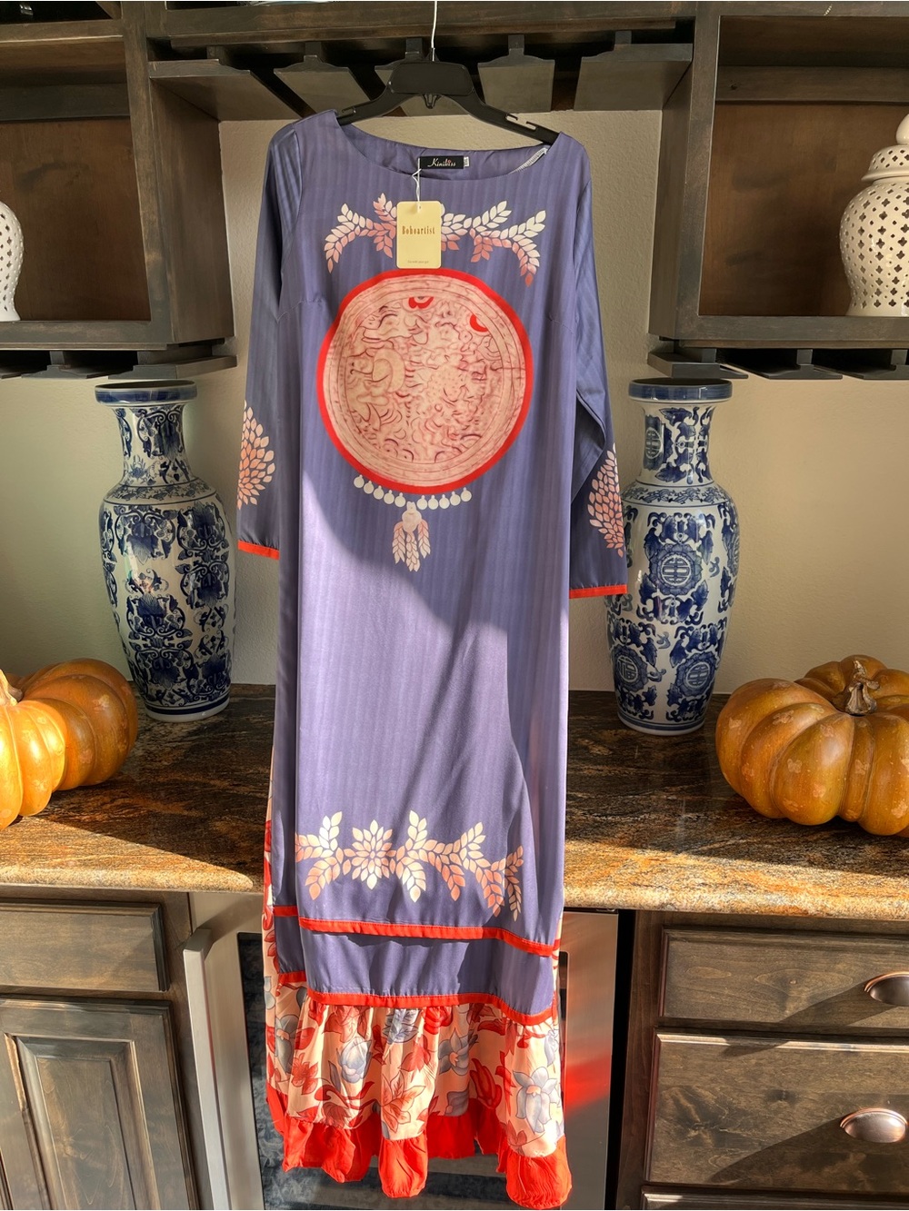Boho maxi dress- BOHOARTIST